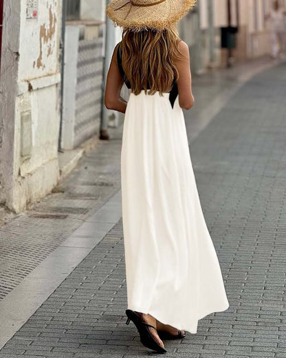 MILLEN™ - Cross Neck Elegance Dress