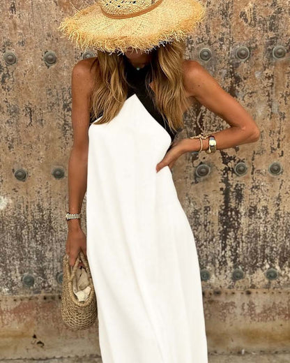 MILLEN™ - Cross Neck Elegance Dress