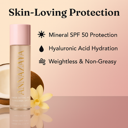 SPF 50 Sheer Setting Mist