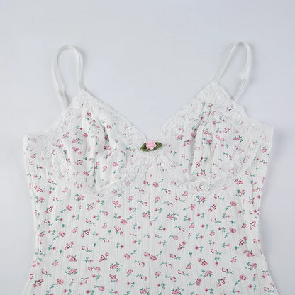 JOY™ – Dreamy Floral Sleeveless Bodysuit