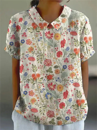 MARLENE™ – Vintage Print Shirt